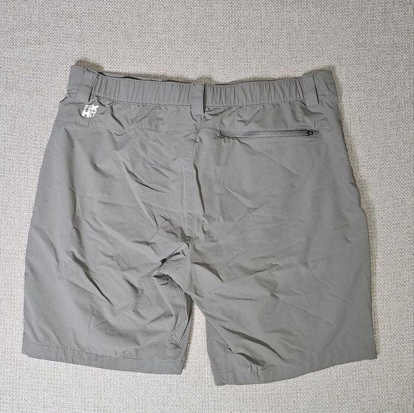 Alaskan Hardware Men's Grey Athletic Shorts Lightweight with zip pockets Size 36 - Picture 11 of 13